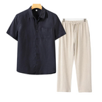 Conjunto de Lino - CAPETOWN Pantalón Beige