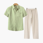 Conjunto de Lino - CAPETOWN Pantalón Beige