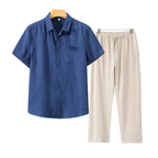 Conjunto de Lino - CAPETOWN Pantalón Beige