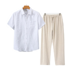 Conjunto de Lino - CAPETOWN Pantalón Beige