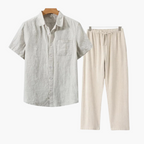 Conjunto de Lino - CAPETOWN Pantalón Beige
