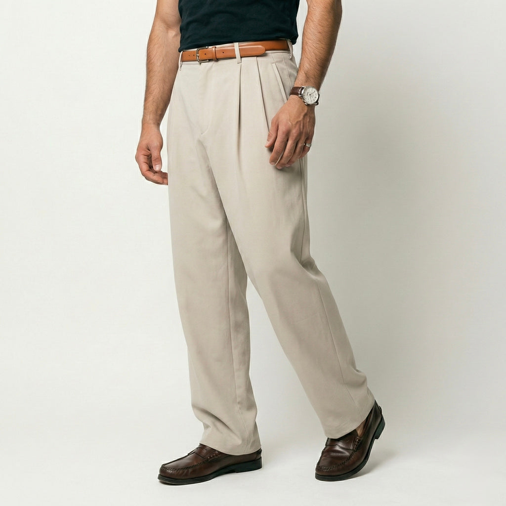 Pantalones Wide Leg con Pinzas