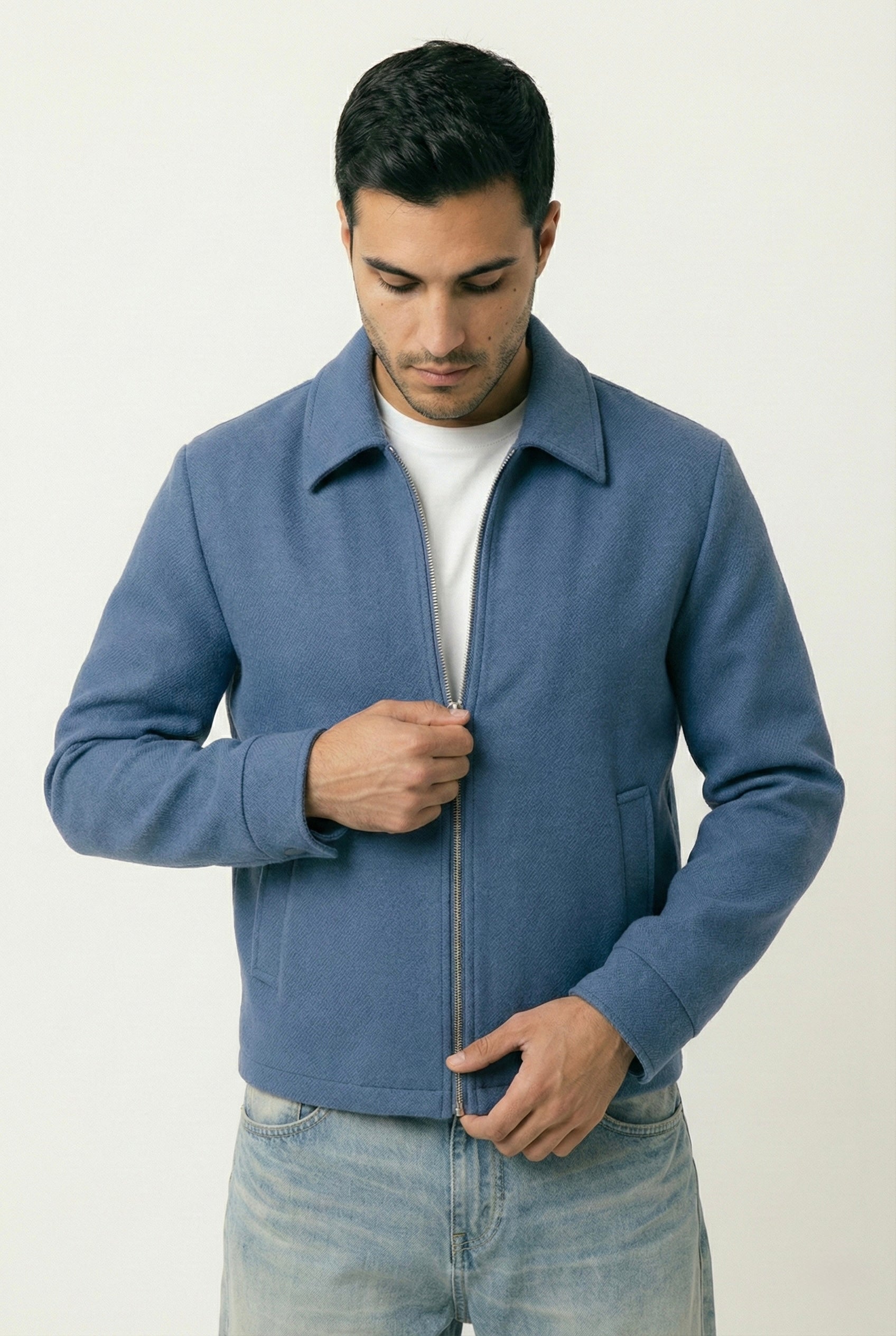 Chaqueta "Boxy" de lana