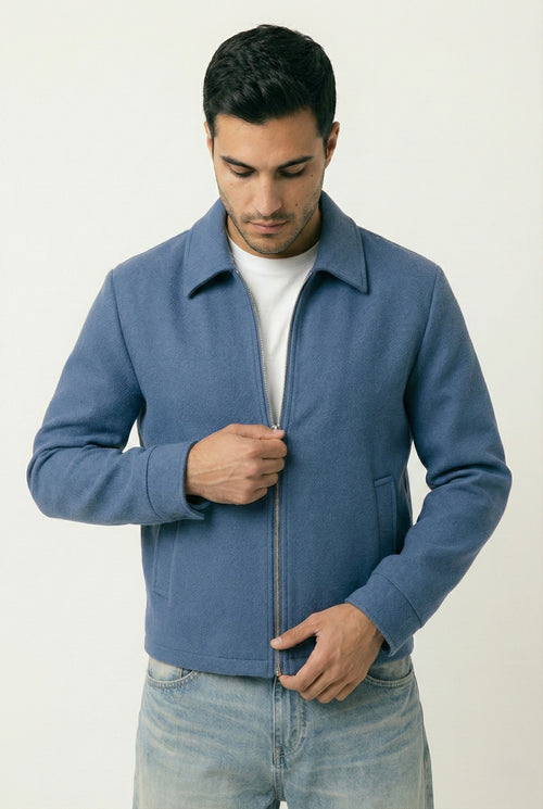 Chaqueta "Boxy" de lana