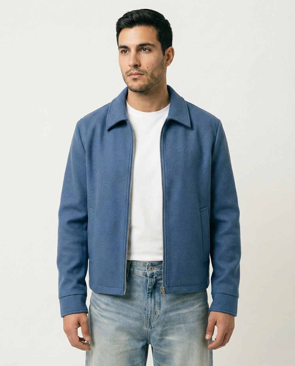 Chaqueta "Boxy" de lana