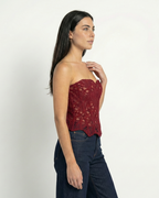Corset Mariposa Roja
