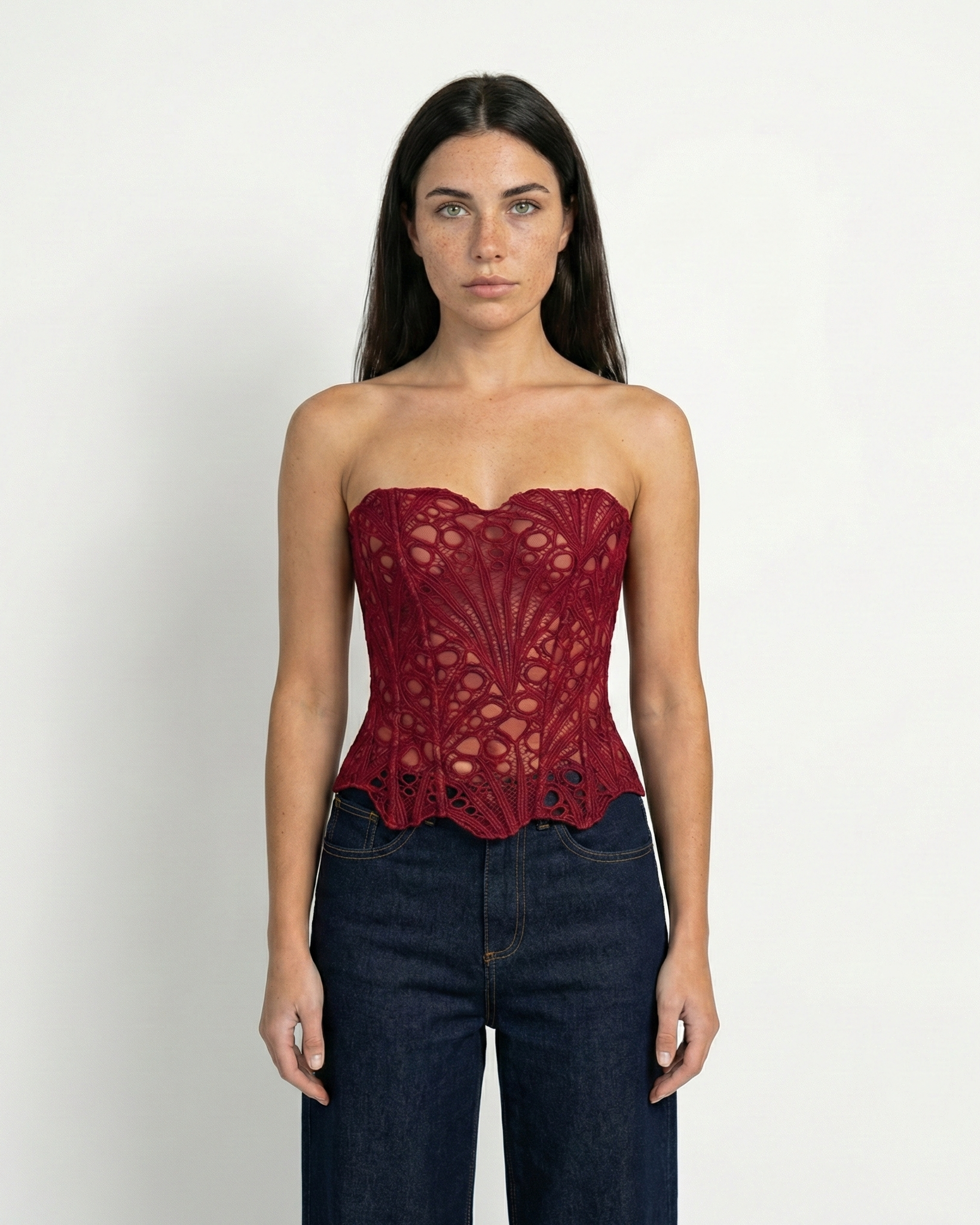 Corset Mariposa Roja