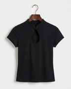 Camiseta lágrima negra