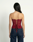 Corset Mariposa Roja
