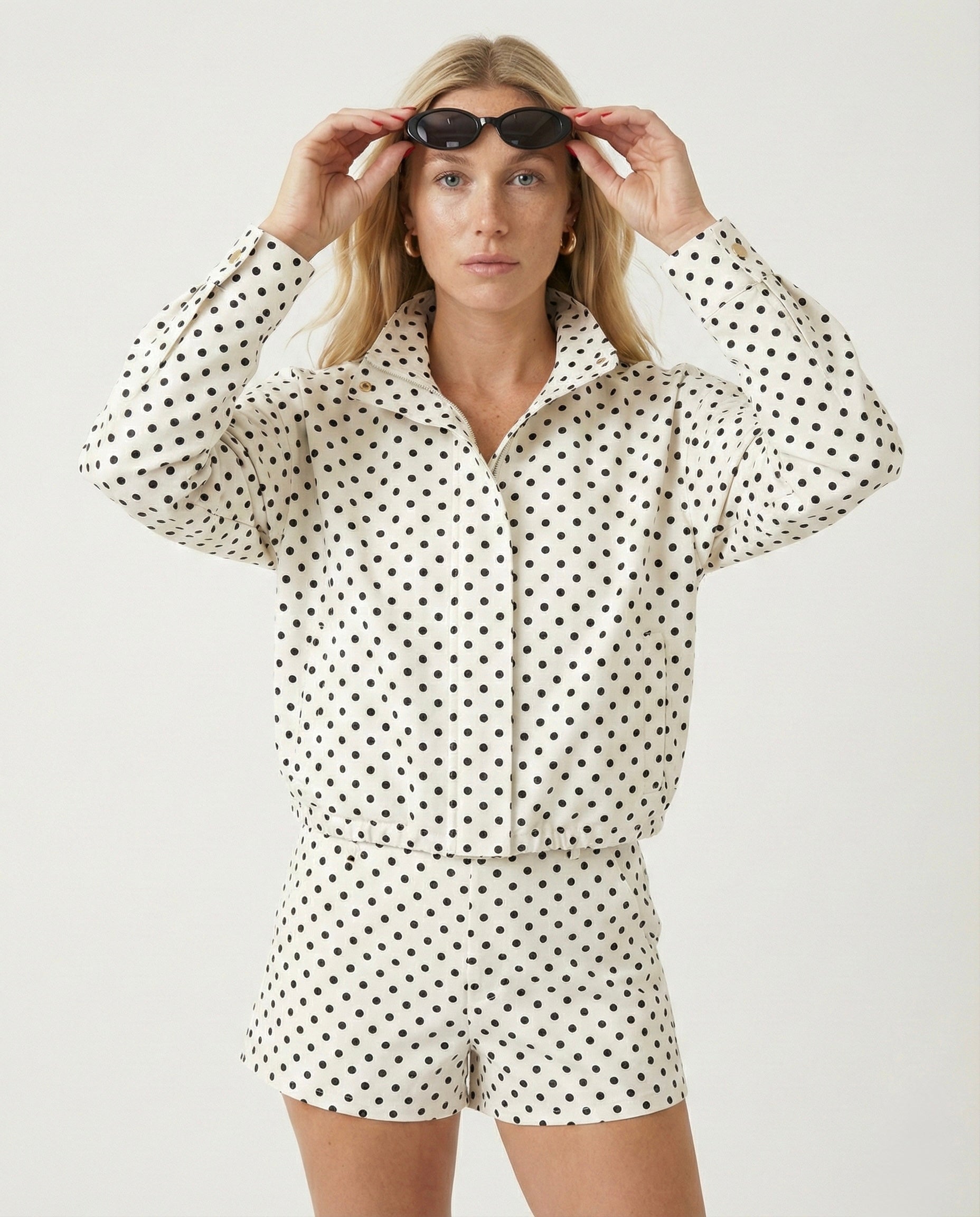 Conjunto Total Look Lunares