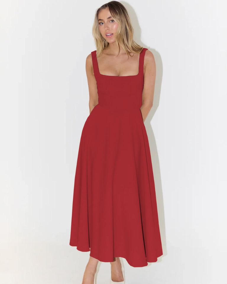 Vestido Melvis Salvia
