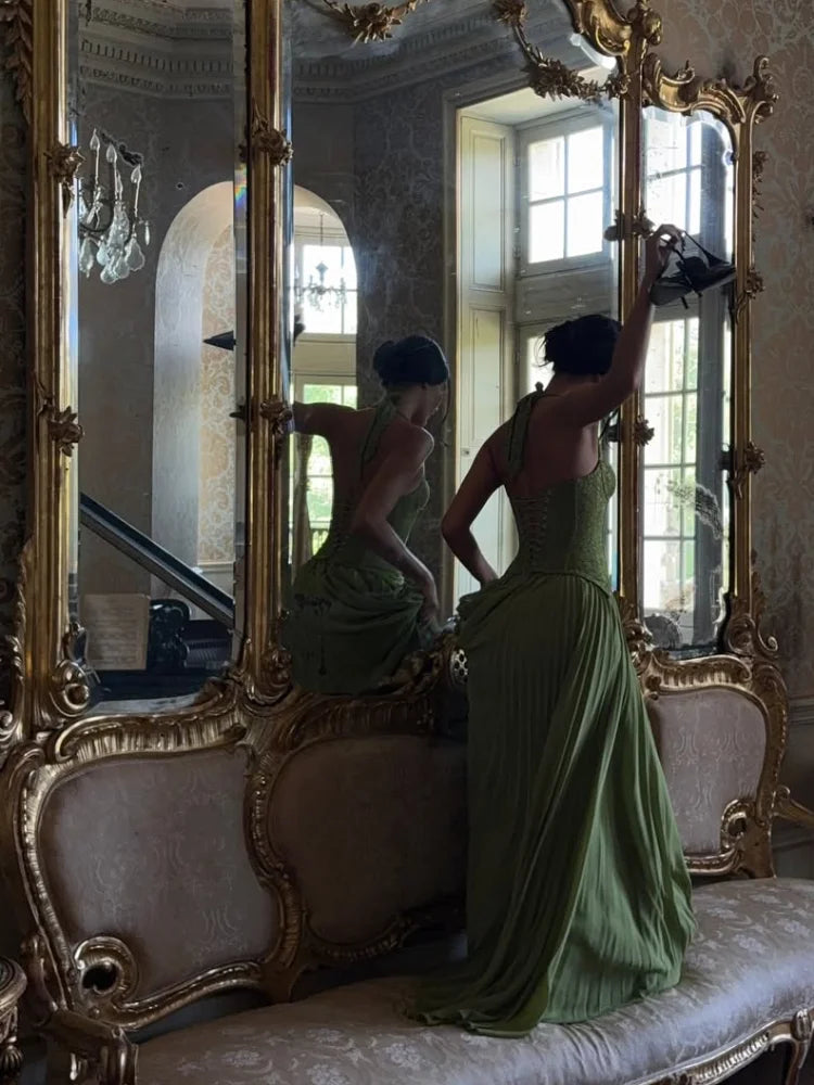 Vestido Verde Esmeralda