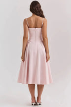 Celine Corset Midi Dress