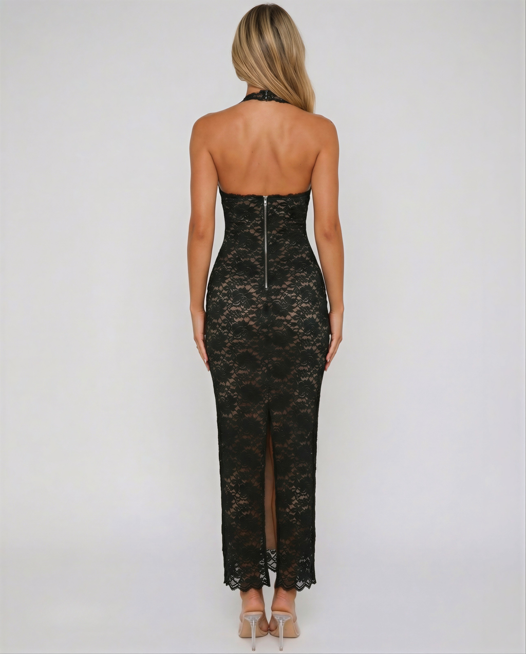 Vestido Encaje de Noir