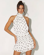 Vestido Lunares Elegantes