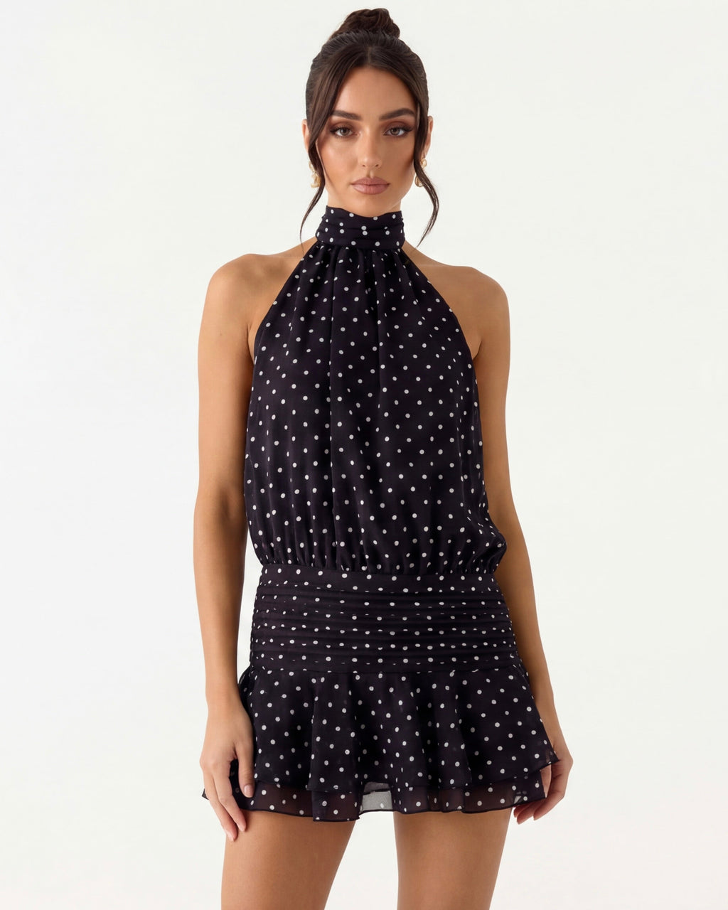 Vestido Lunares Elegantes