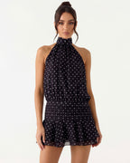 Vestido Lunares Elegantes