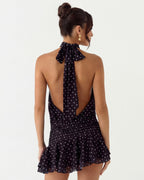 Vestido Lunares Elegantes