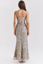 Emilia Corset Maxi Dress