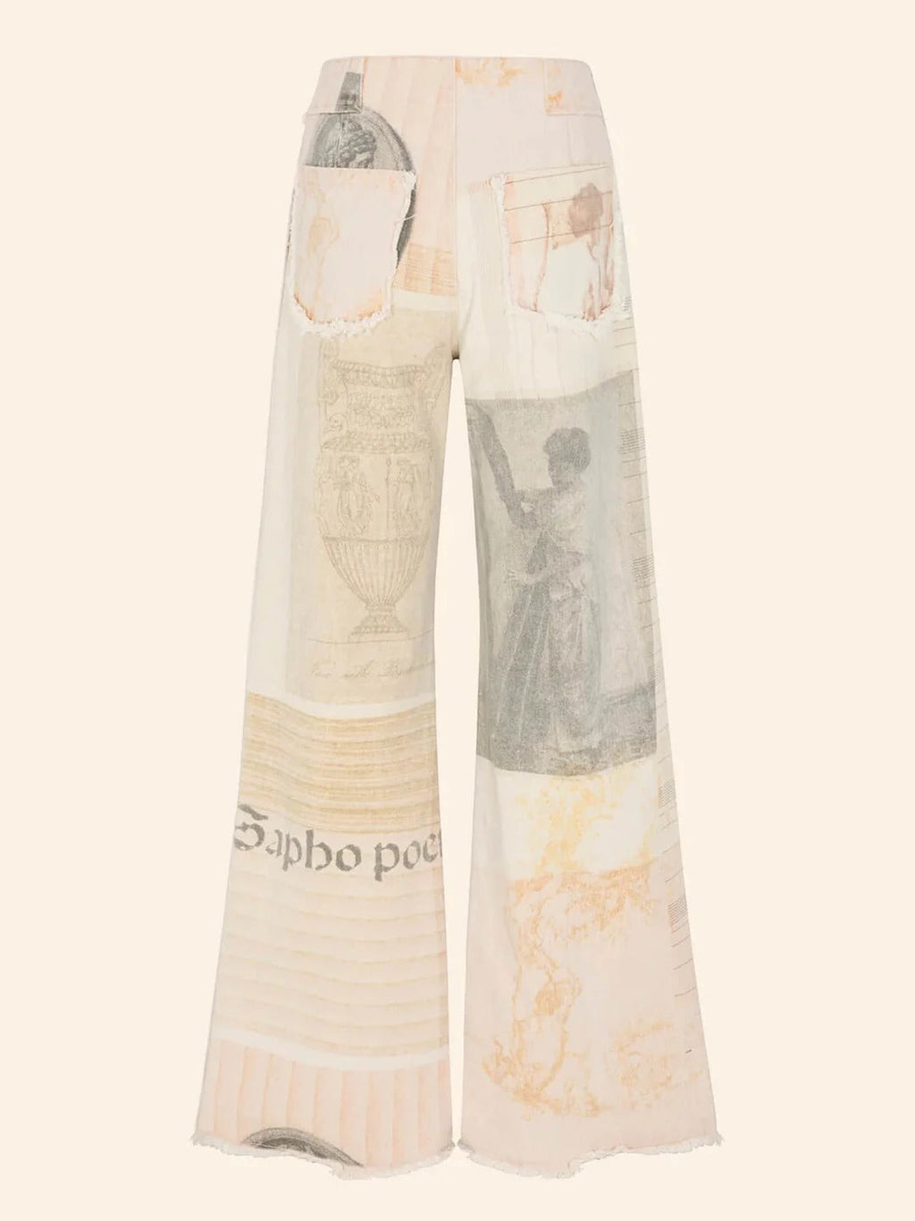 Alma | Jeans anchos rectos diseño Vintage