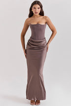 Lilly Strapless Corset Dress