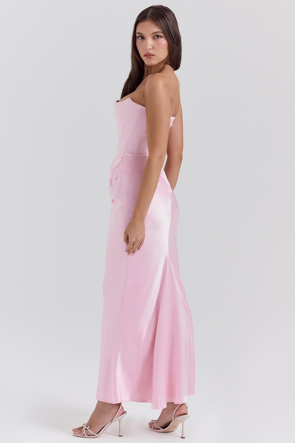 Lilly Strapless Corset Dress
